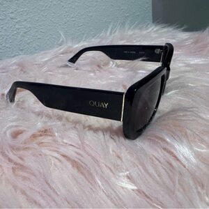 Quay Australia Black Oversized Sunglasses